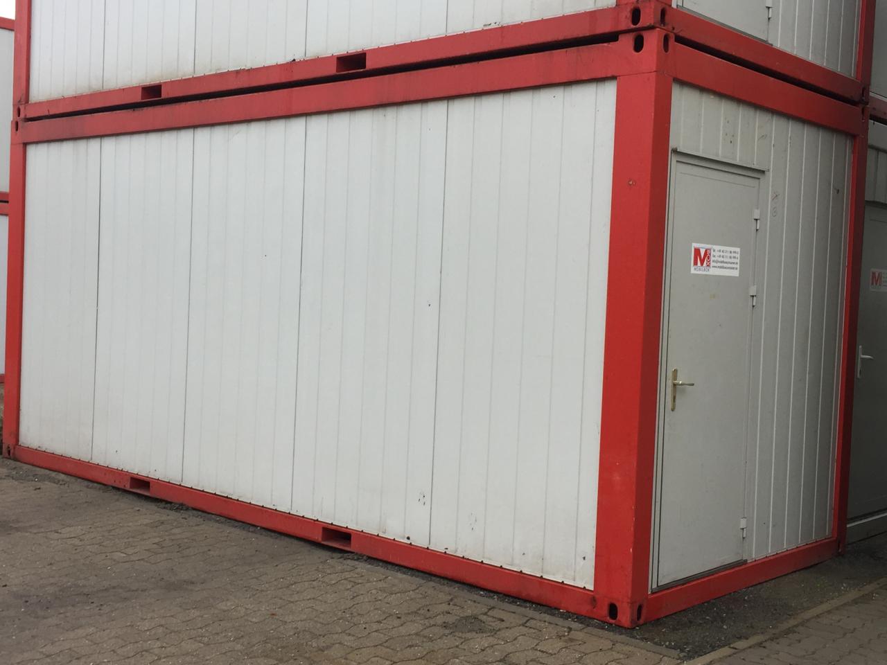 20 Fuss Bürocontainer, gebraucht – Bild 1