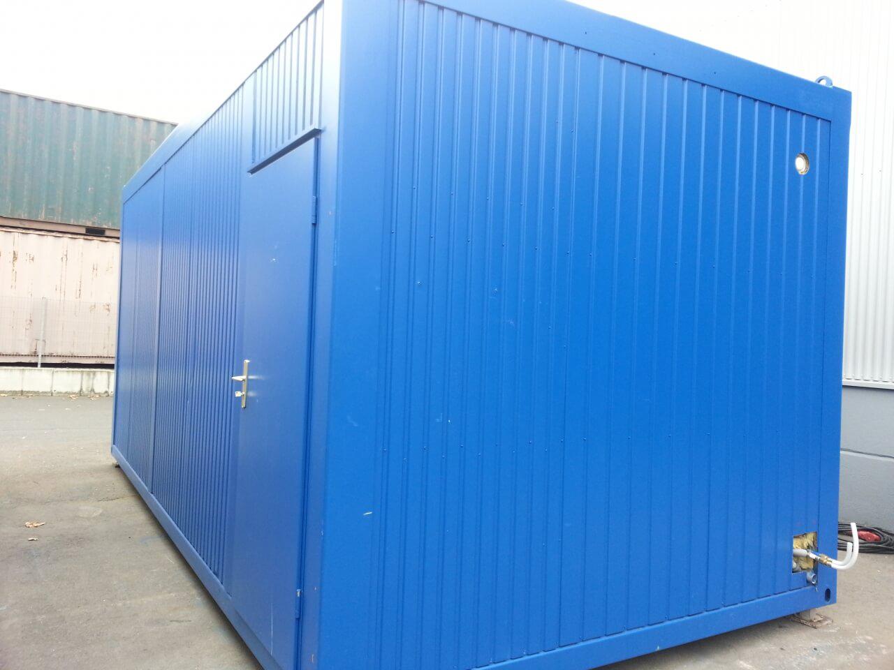 20 Fuss Bürocontainer gebraucht, aufbereitet und neu lackiert – Bild 5
