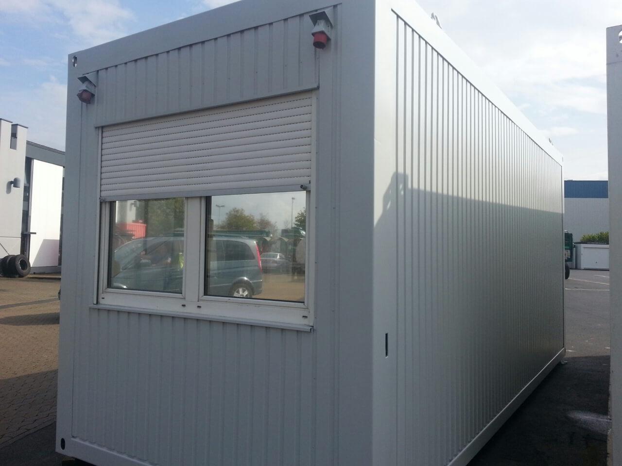20 Fuss Bürocontainer gebraucht, aufbereitet und neu lackiert – Bild 6