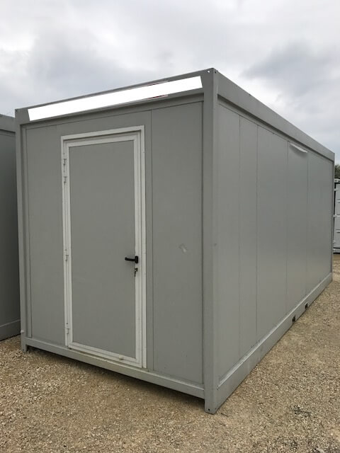 20 Fuss Bürocontainer, gebraucht, grau / Süddeutschland – Bild 2