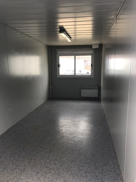 20 Fuss Bürocontainer, gebraucht, grau / Süddeutschland – Bild 3