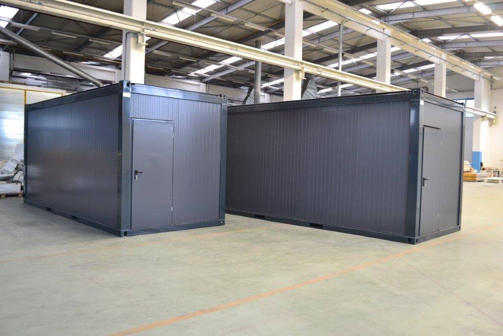 20 Fuss Bürocontainer mit WC- Abteil, fabrikneu – Bild 5