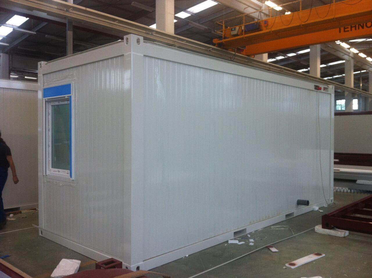 20 Fuss Bürocontainer mit WC- Abteil, fabrikneu – Bild 1