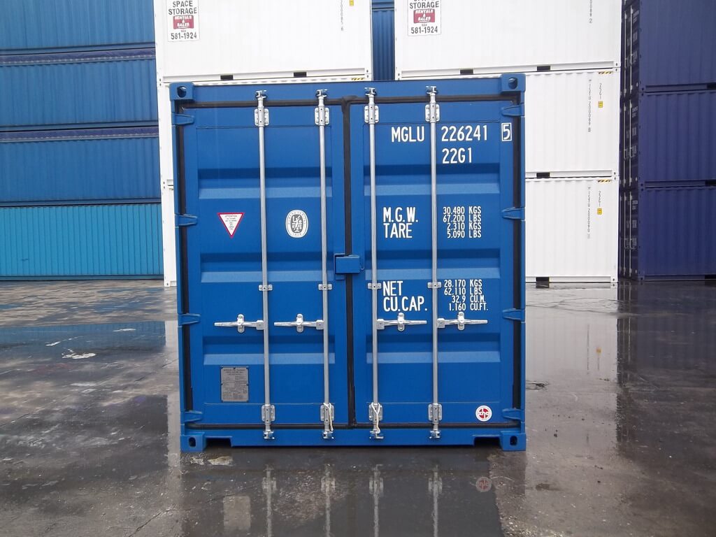 20 Fuss Double Door See- Lagercontainer, neuwertig – Bild 3