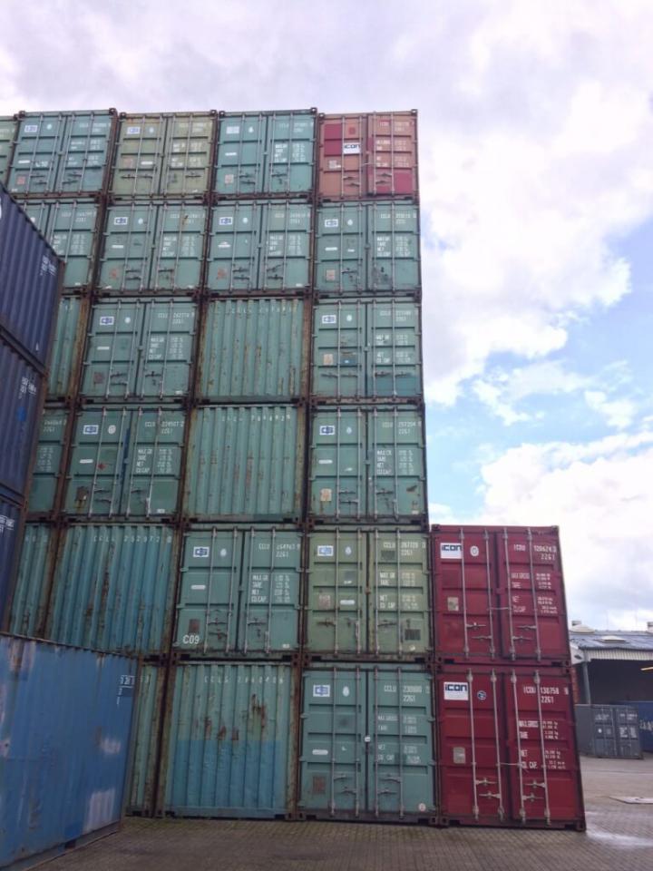 20 Fuss See- Lagercontainer, gebraucht – Bild 6