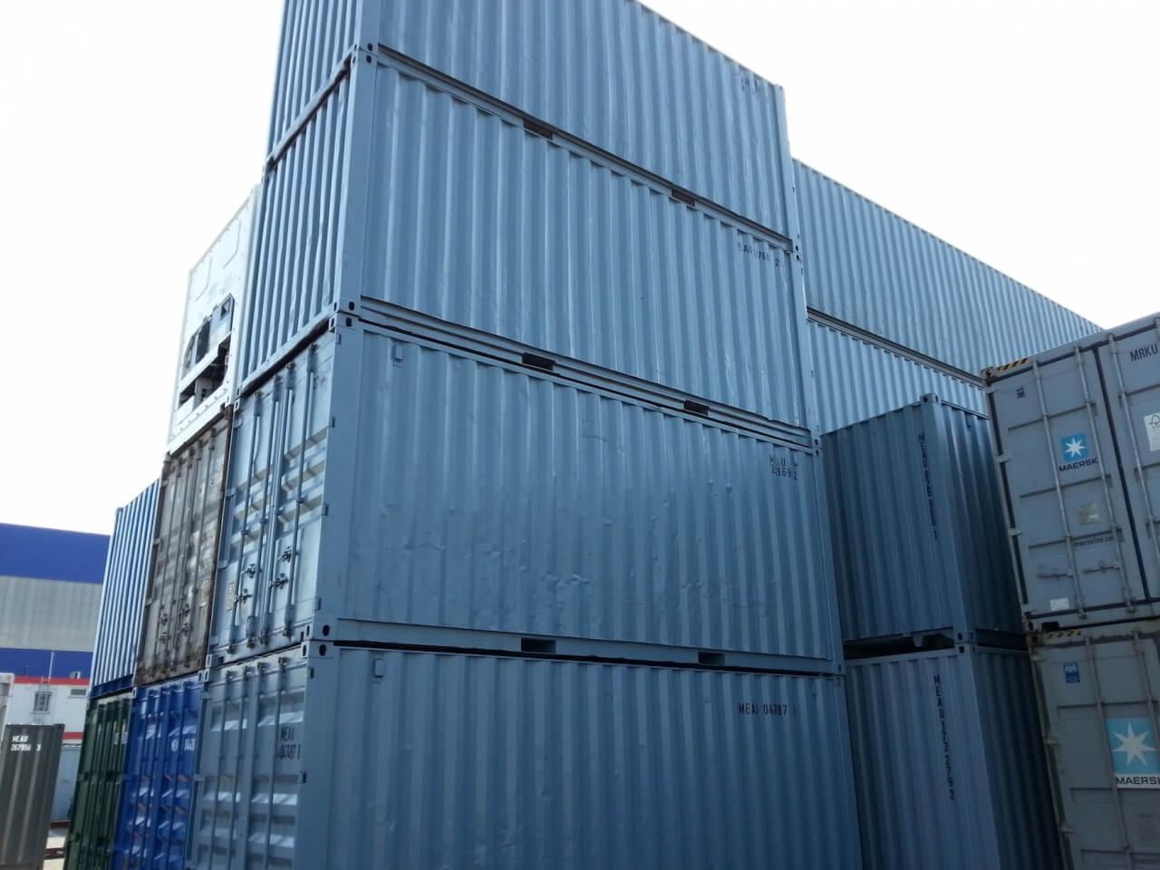20 Fuss See- Lagercontainer, gebraucht, neu lackiert – Bild 6