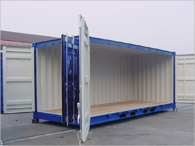 20 Fuss Side Door See- Lagercontainer, neuwertig – Bild 2