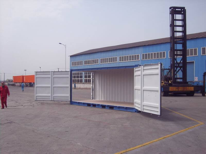 20 Fuss Side Door See- Lagercontainer, neuwertig – Bild 3