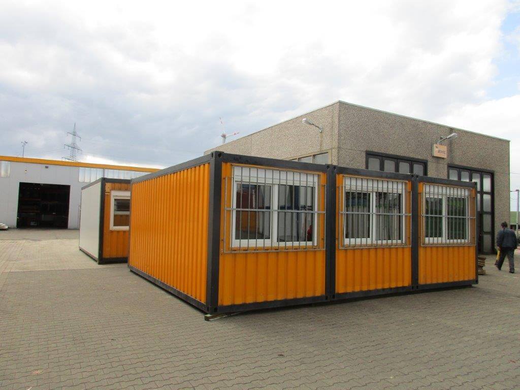 3-fach Bürocontaineranlage, gebraucht – Bild 2