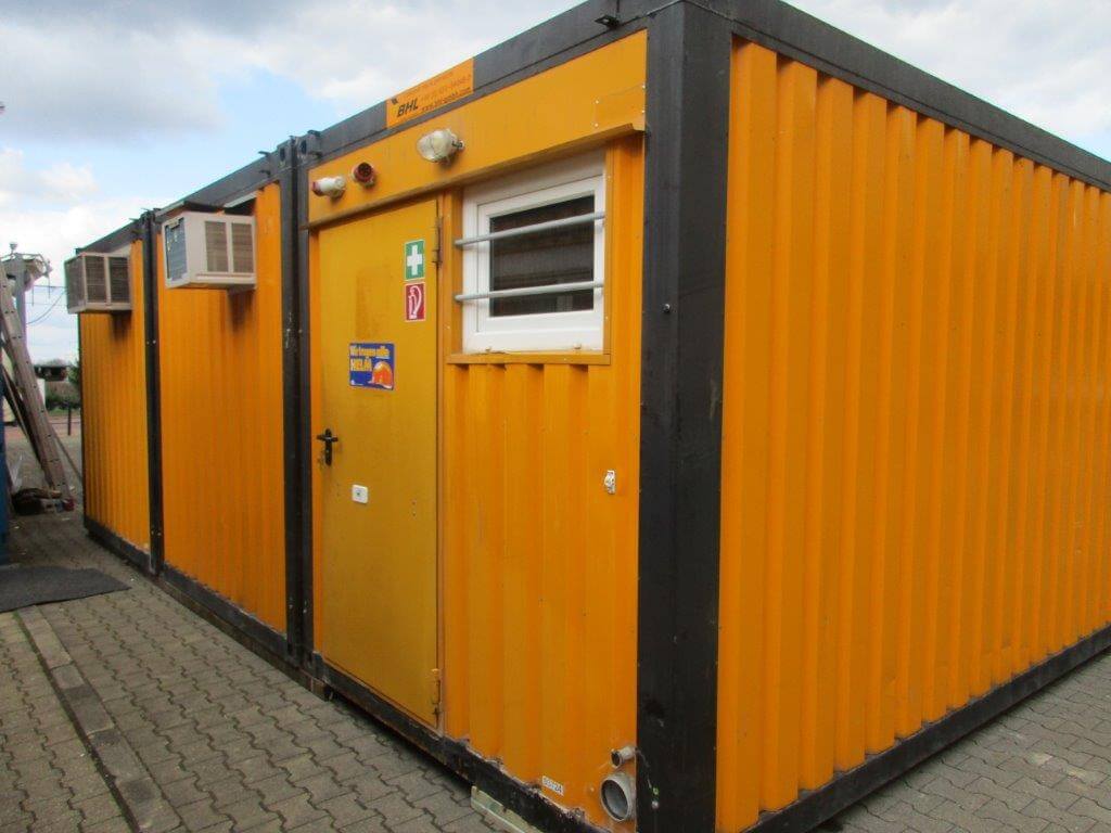 3-fach Bürocontaineranlage, gebraucht – Bild 1