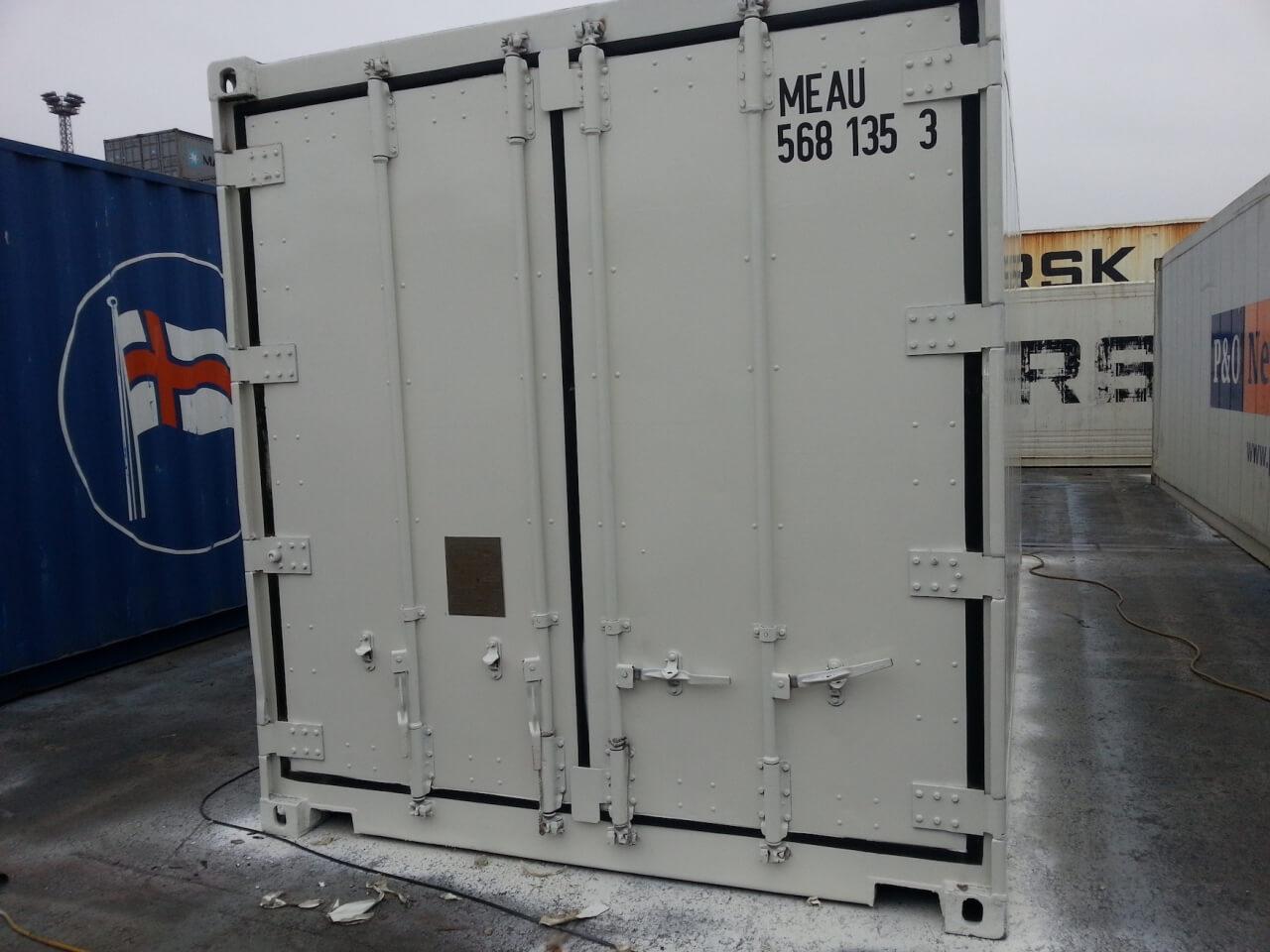 40 Fuss High Cube Kühlcontainer, gebraucht – Bild 1