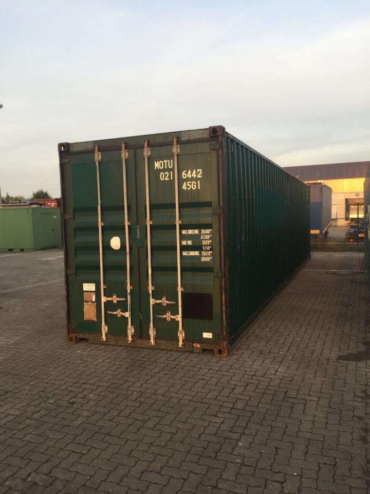 40 Fuss See- Lagercontainer, gebraucht – Bild 3