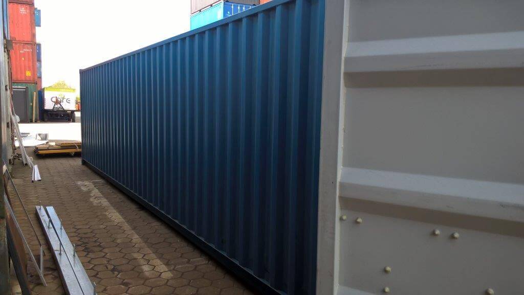 40 Fuss See- Lagercontainer, gebraucht / guter Zustand – Bild 2