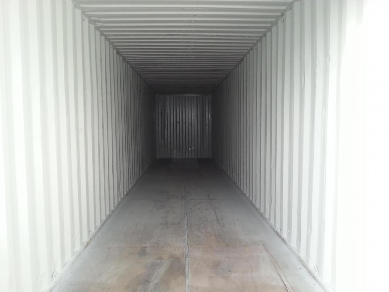 40 Fuss See- Lagercontainer, gebraucht, neu lackiert – Bild 3