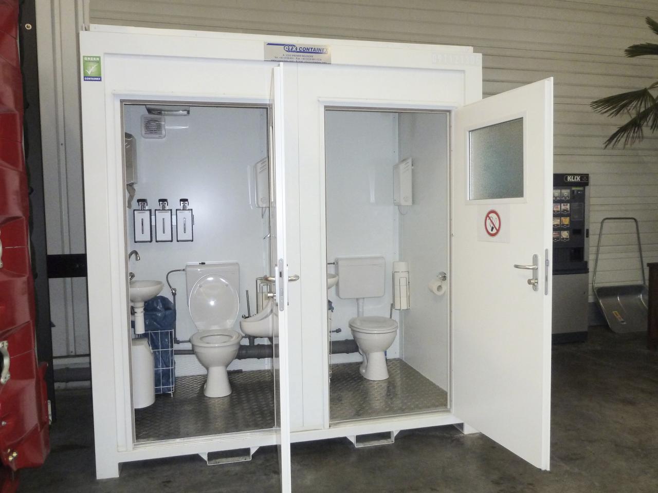 8 Fuss Damen / Herren WC- Box, fabrikneu – Bild 2