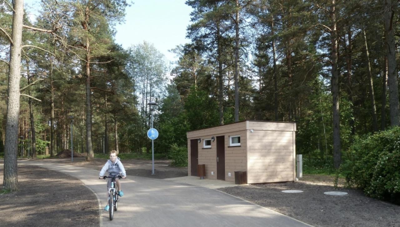 Bürocontainer mit Holzverkleidung – Bild 3