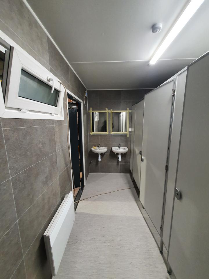 Hochwertiger Damen/Herren WC Container – Bild 2