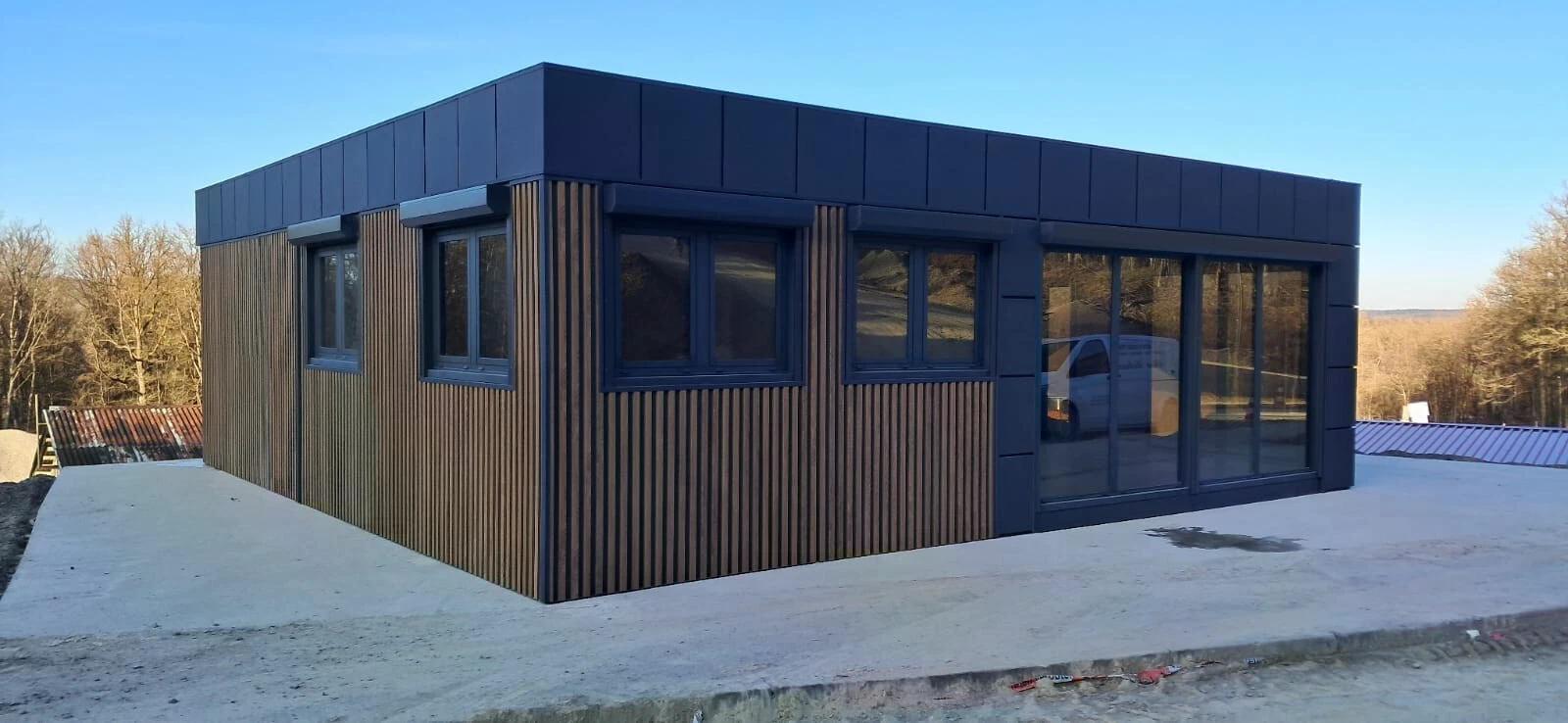 9 × 9 m Bürocontaineranlage, gebraucht – Ansicht 10