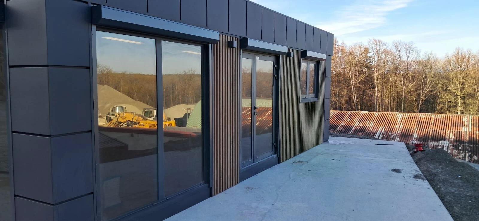 9 × 9 m Bürocontaineranlage, gebraucht – Ansicht 11