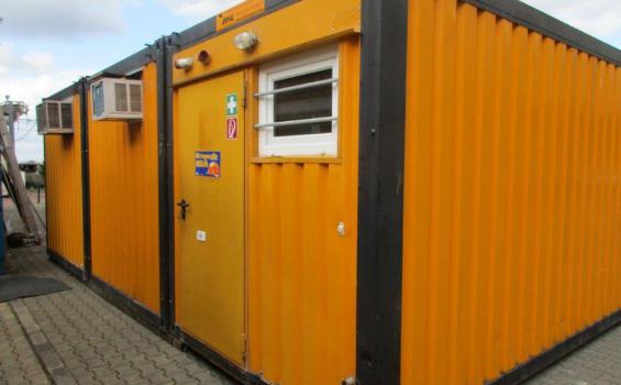 3-fach Bürocontaineranlage, gebraucht