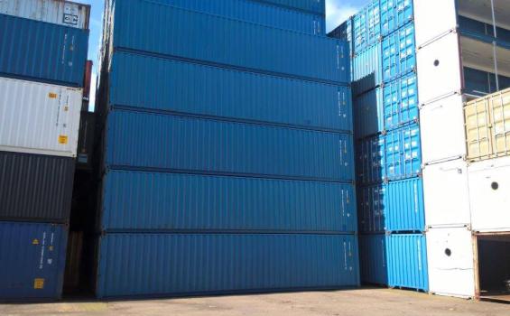 40 Fuss See- Lagercontainer, gebraucht / guter Zustand