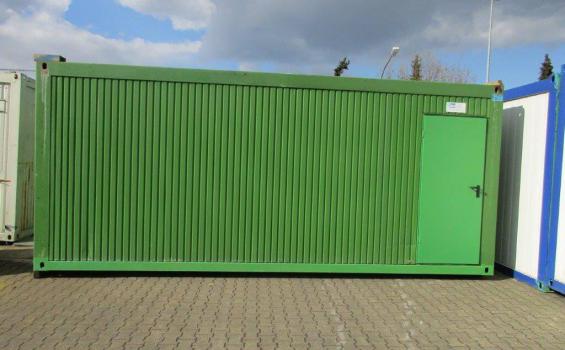 20 Fuss Bürocontainer, gebraucht /grün