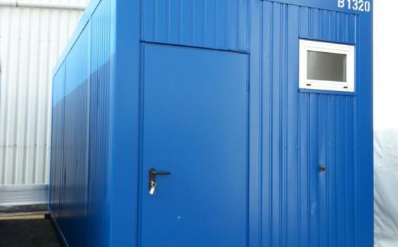 20 Fuss Bürocontainer mit WC- Abteil und Pantryküche - gebraucht