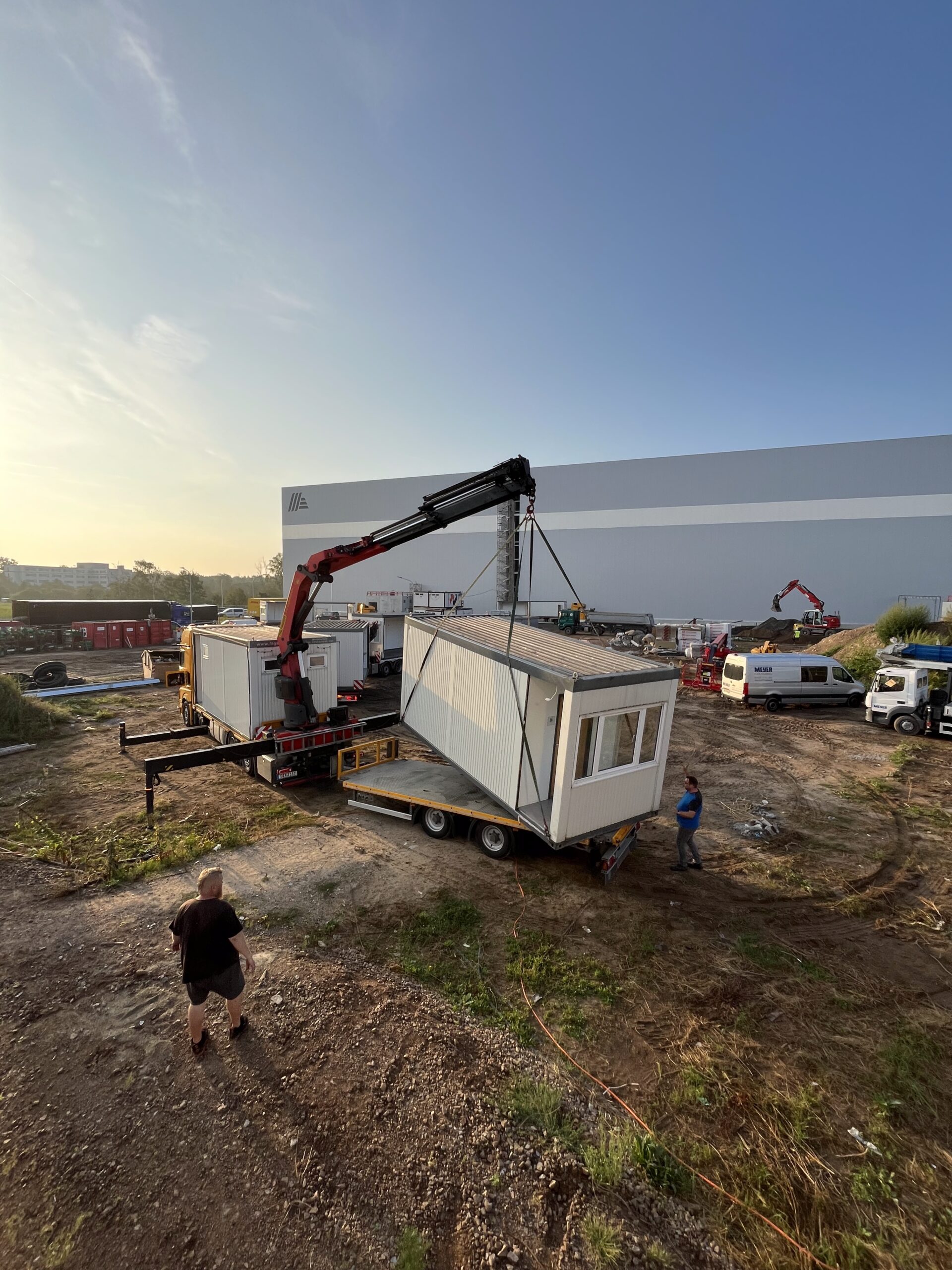 Fundamente für Containeranlagen