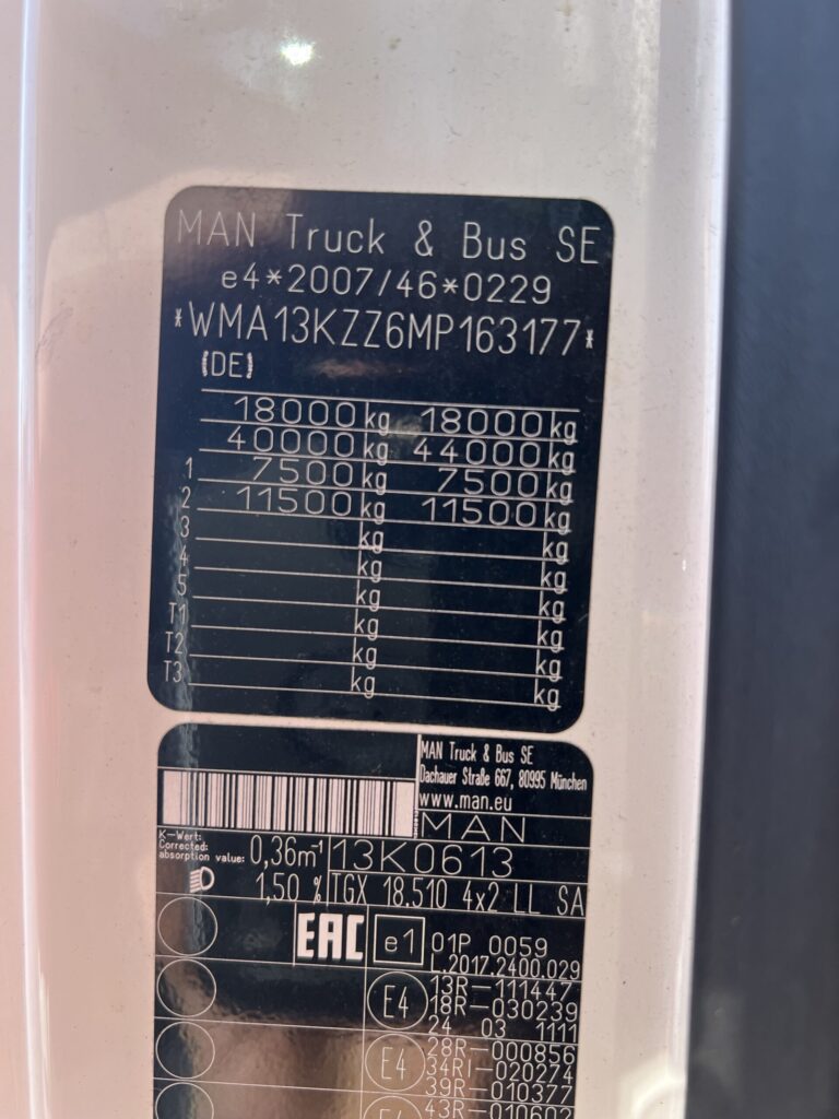 MAN TGX 18.510 GX / Retarder / ACC / Navi / Mega – Bild 13
