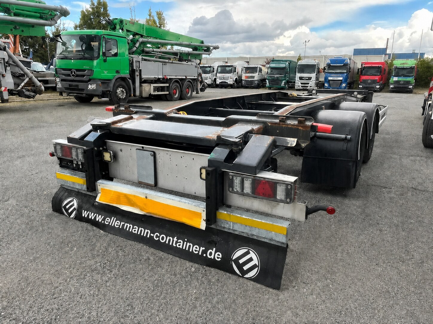 Hüffermann HTA 1877 Containeranhänger LS – Bild 4