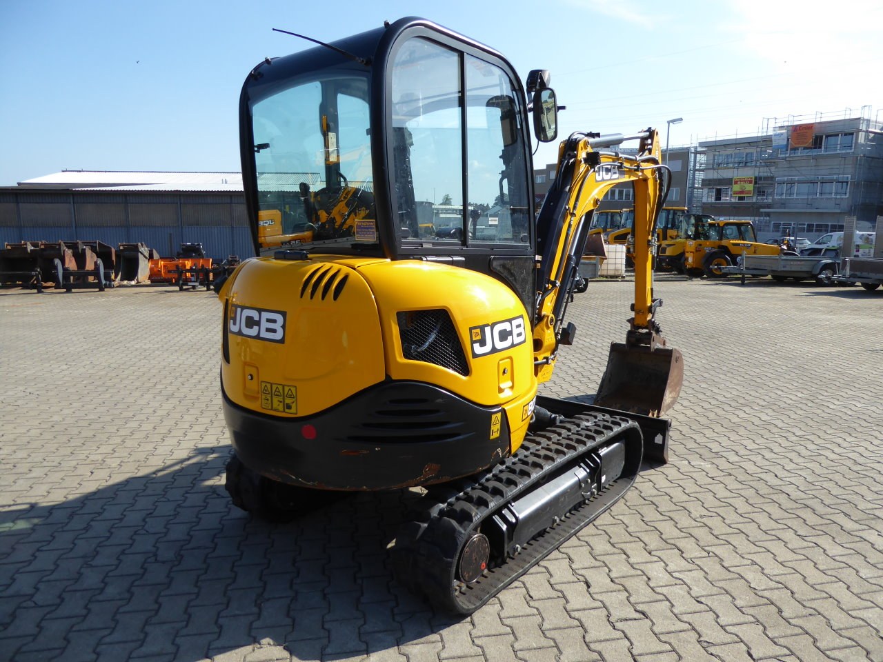 JCB 8029 CTS Kompaktbagger – Ansicht 6