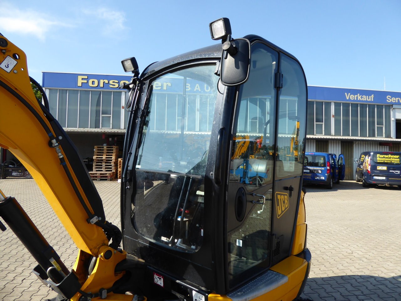 JCB 8029 CTS Kompaktbagger – Ansicht 8