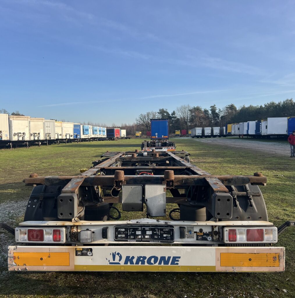 Krone AZ 18 / Lafette / BPW-SAF / 19,5 Zoll Maxi – Bild 4