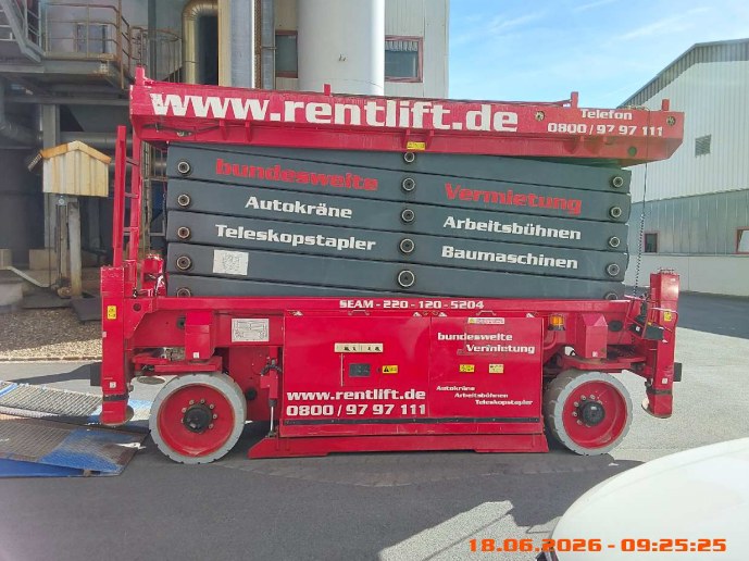 Magni ES2212E Elektro-Scherenbühne – Ansicht 2