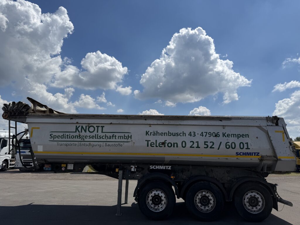 Schmitz Cargobull SKI 24 SL7,2 / 25cbm / Stahlrundmulde / Lift – Bild 8