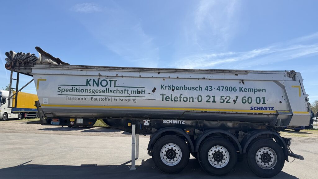 Schmitz Cargobull SKI 24 SL7,2 / 25cbm/ Stahlrundmulde / Lift – Bild 7